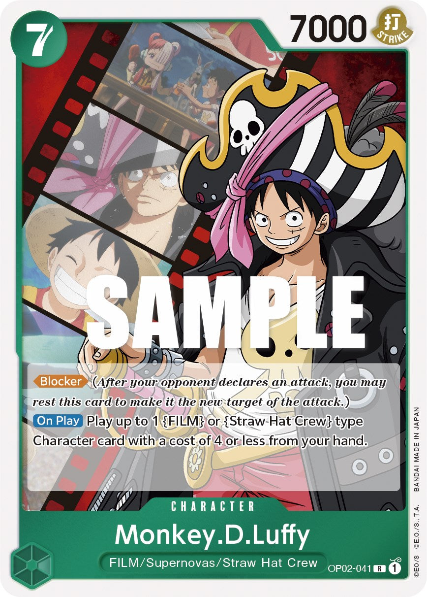 Monkey.D.Luffy (041) - OP02-041