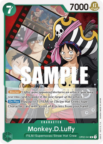 Monkey.D.Luffy (041) - OP02-041