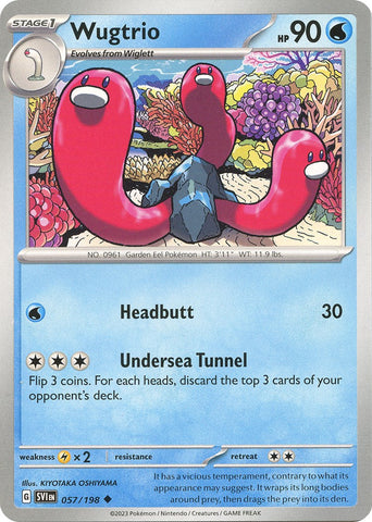 Wugtrio - 057/198 - (SV01: Scarlet & Violet Base Set)
