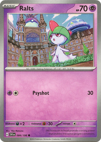 Ralts - 084/198 - 084/198 - (SV01: Scarlet & Violet Base Set)