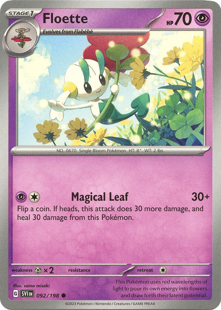 Floette - 092/198 - (SV01: Scarlet & Violet Base Set)