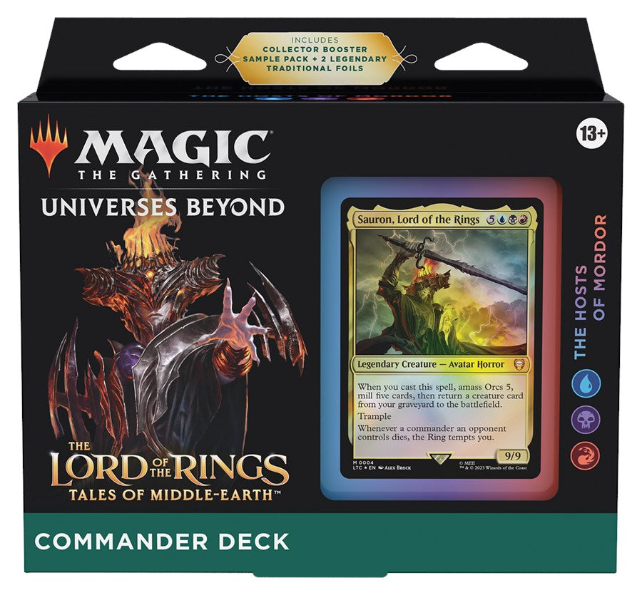 Magic: The Gathering - The Lord of the Rings: Tales of Middle-earth Commander Deck - The Hosts of Mordor