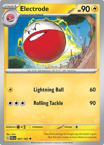 Electrode - 067/193 - (SV02: Paldea Evolved)