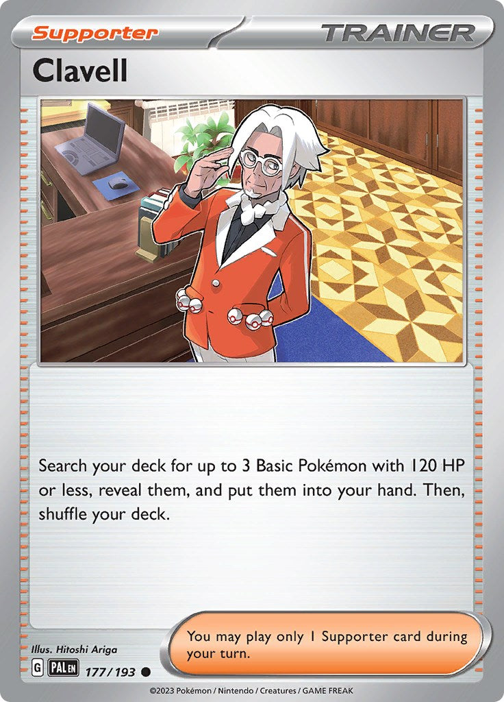 Clavell - 177/193 - (SV02: Paldea Evolved)