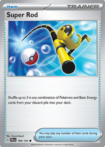 Super Rod - 188/193 - 188/193 - (SV02: Paldea Evolved)