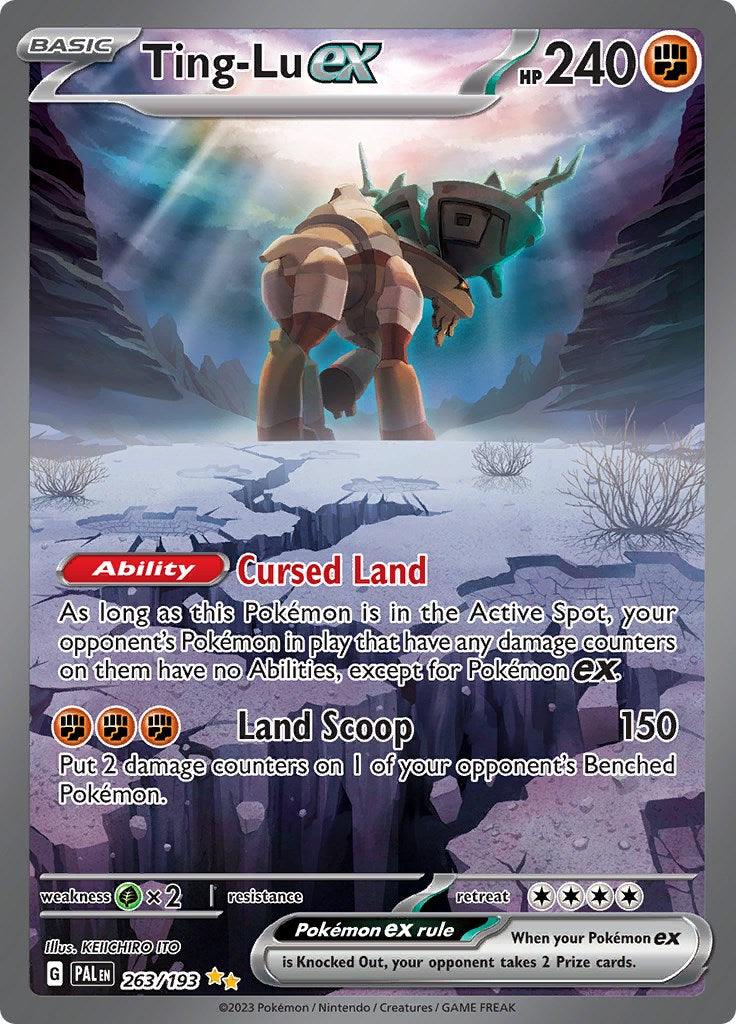 Ting-Lu ex - 263/193 - 263/193 - (SV02: Paldea Evolved)