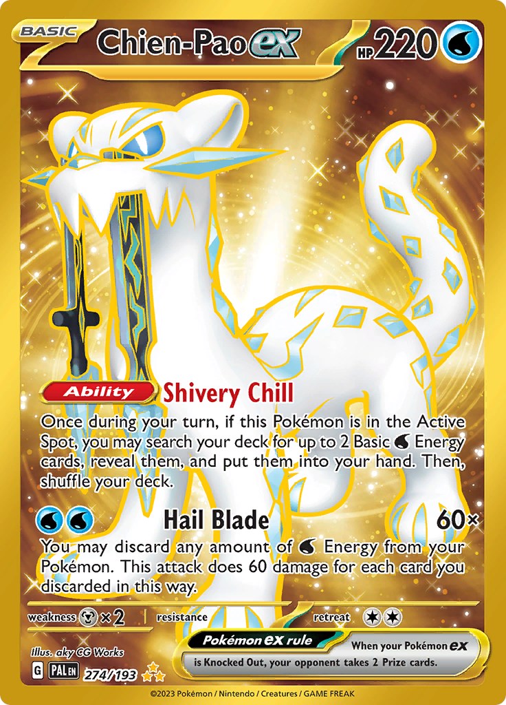 Chien-Pao ex - 274/193 - 274/193 - (SV02: Paldea Evolved)