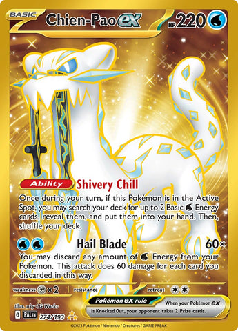 Chien-Pao ex - 274/193 - 274/193 - (SV02: Paldea Evolved)