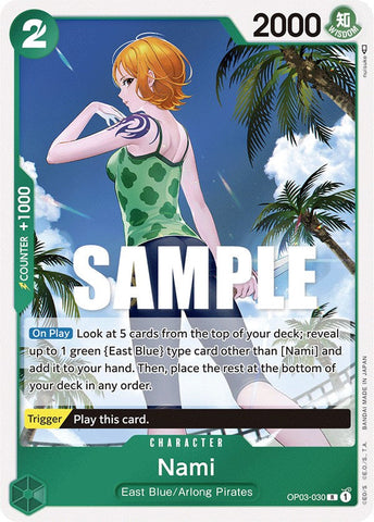 Nami (030) - OP03-030 - (Pillars of Strength)