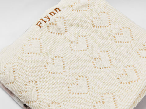 Personalized Baby Love Blanket