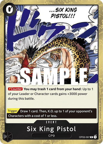Six King Pistol - OP03-097