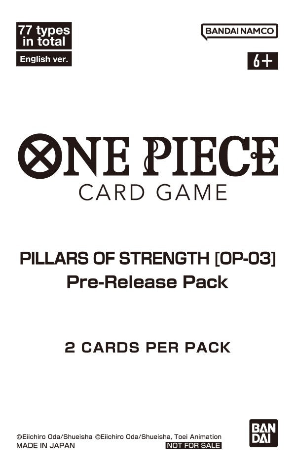 Pillars of Strength - Pre-Release Pack [OP03 PRE]