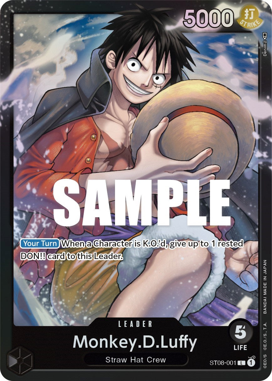 Monkey.D.Luffy (001) - ST08-001 - (Starter Deck 8: Monkey.D.Luffy)