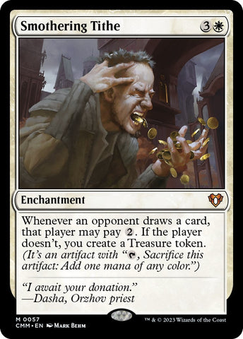 Smothering Tithe - 57 - (Commander Masters)