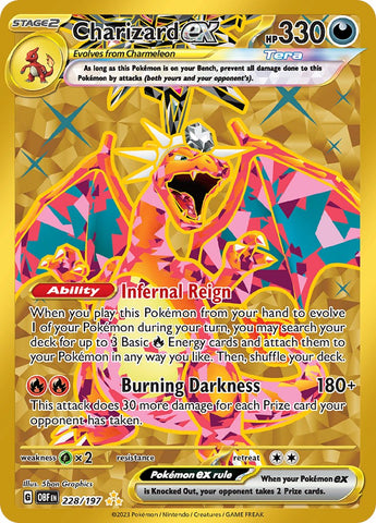 Charizard ex - 228/197 - 228/197 - (SV03: Obsidian Flames)