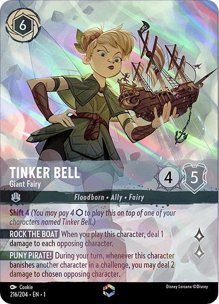 Tinker Bell - Giant Fairy (Enchanted) - 216/204