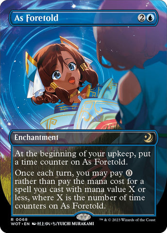 As Foretold (Anime Borderless) - 68 - (Wilds of Eldraine: Enchanting Tales)