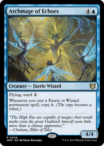 Archmage of Echoes - 9 - (Commander: Wilds of Eldraine)