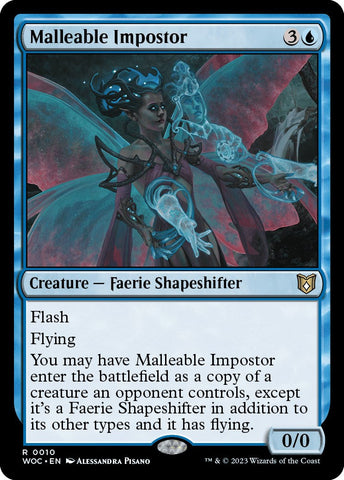 Malleable Impostor - 10 - (Commander: Wilds of Eldraine)