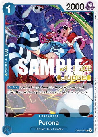 Perona (Judge Pack Vol. 2) - OP01-077