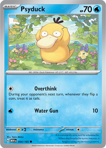 Psyduck - 054/165 - 054/165 - (SV: Scarlet & Violet 151)