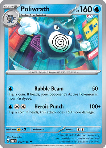 Poliwrath - 062/165