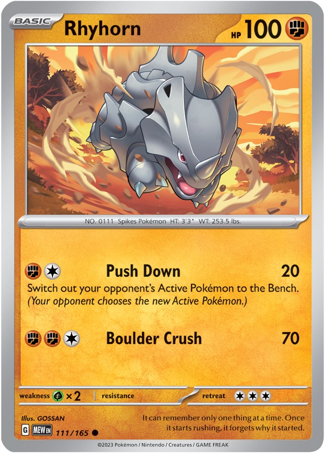Rhyhorn - 111/165