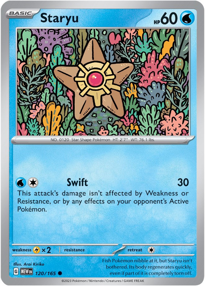 Staryu - 120/165