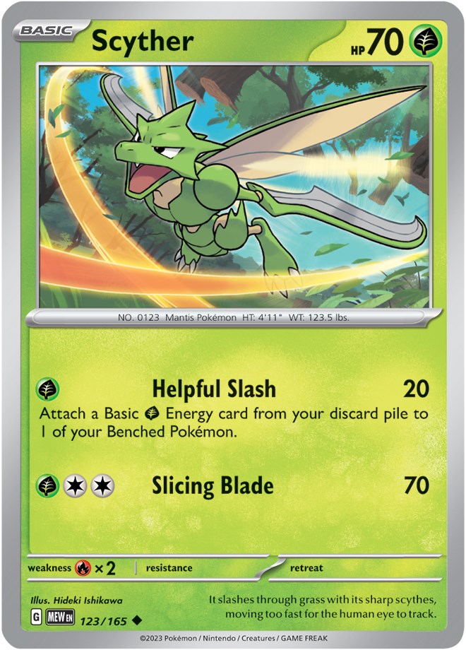 Scyther - 123/165