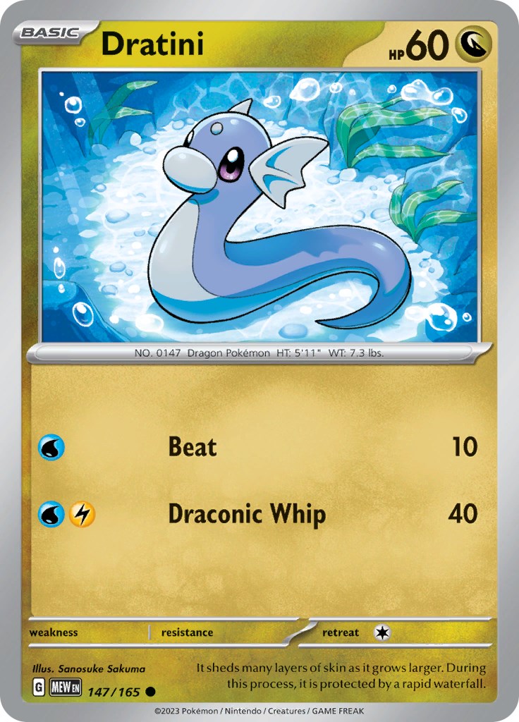 Dratini - 147/165 - (SV: Scarlet & Violet 151)