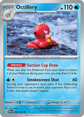 Octillery - 034/182 - (SV04: Paradox Rift)