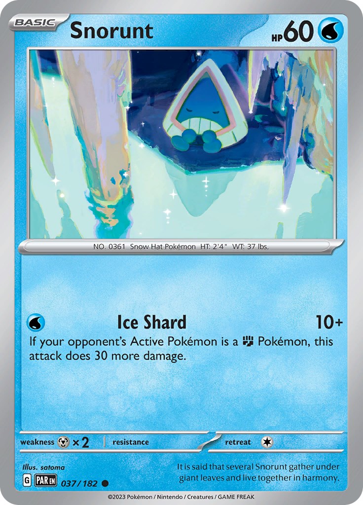 Snorunt - 037/182 - 037/182 - (SV04: Paradox Rift)