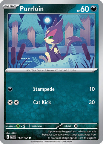 Purrloin - 114/182 - (SV04: Paradox Rift)