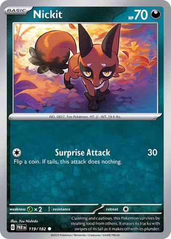 Nickit - 119/182 - (SV04: Paradox Rift)