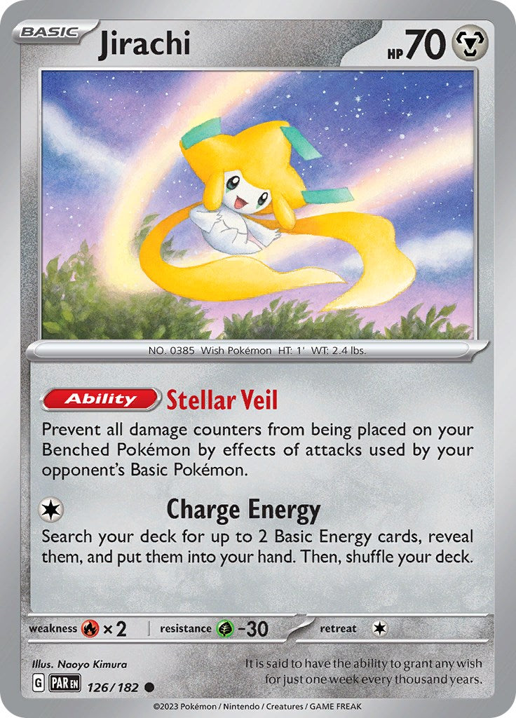 Jirachi - 126/182 - (SV04: Paradox Rift)