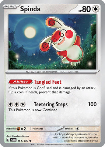 Spinda - 151/182 - (SV04: Paradox Rift)