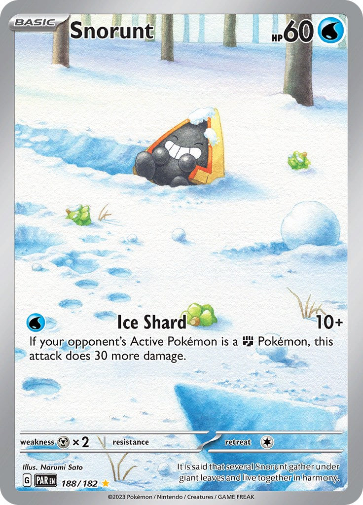 Snorunt - 188/182 - (SV04: Paradox Rift)