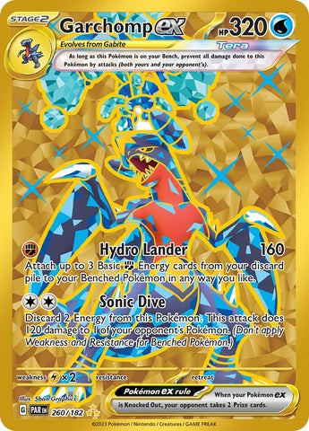 Garchomp ex - 260/182 - 260/182 - (SV04: Paradox Rift)