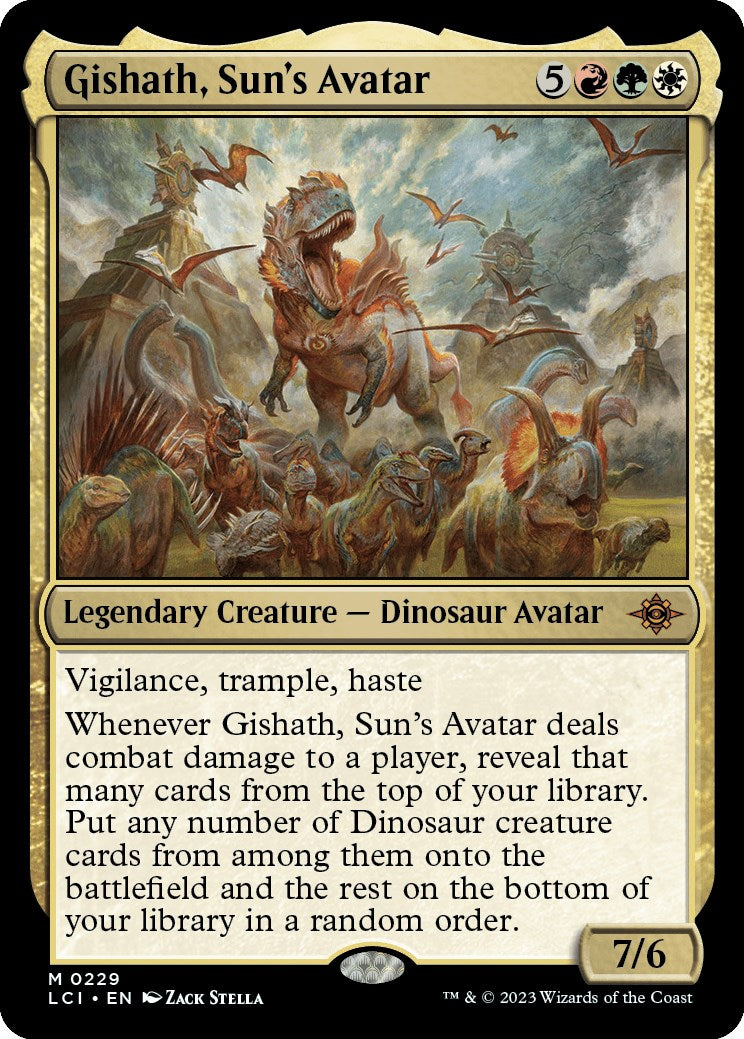 Gishath, Sun's Avatar - 229 - (The Lost Caverns of Ixalan)