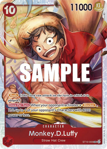 Monkey.D.Luffy (006) - ST10-006 - (Ultra Deck: The Three Captains)