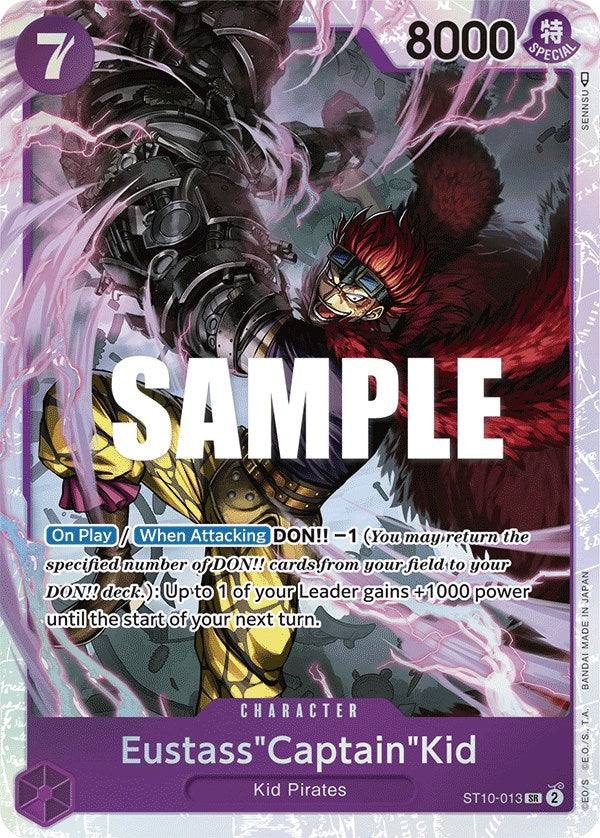 Eustass"Captain"Kid (013) - ST10-013 - (Ultra Deck: The Three Captains)