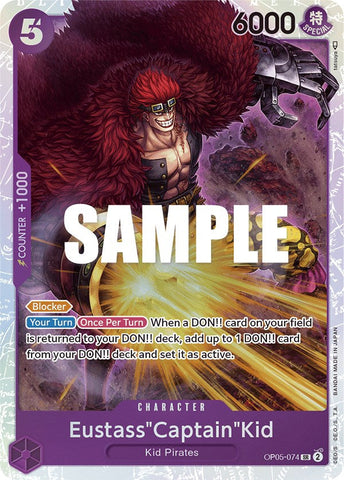 Eustass"Captain"Kid - OP05-074