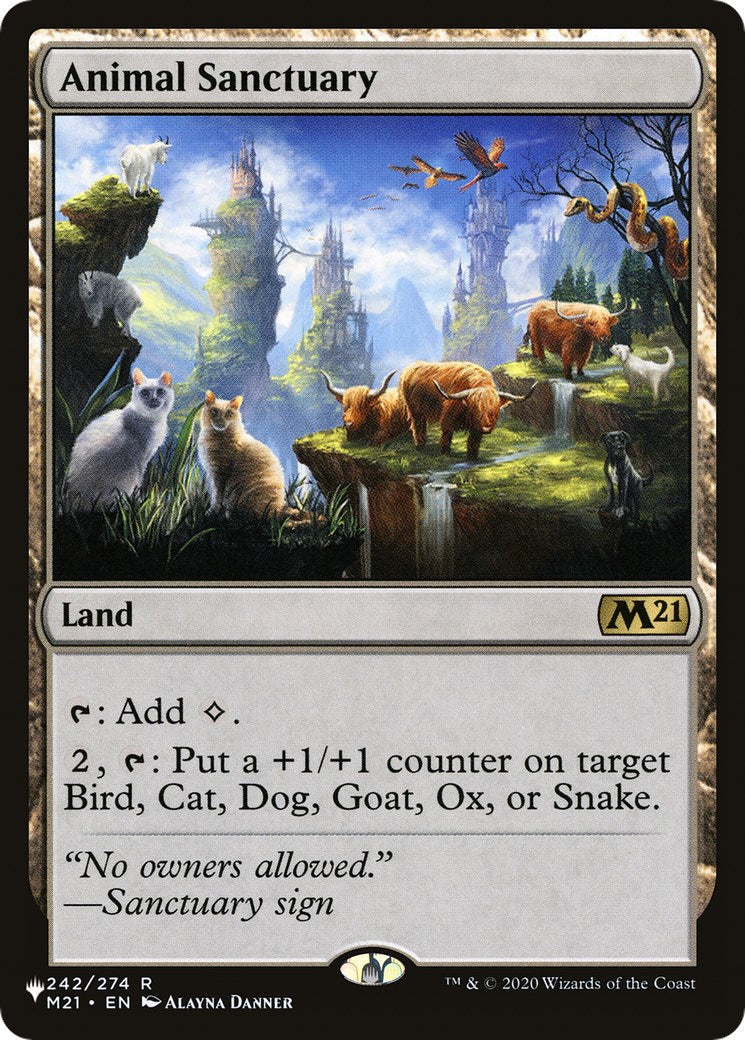 Animal Sanctuary - 242/274 - (The List Reprints)