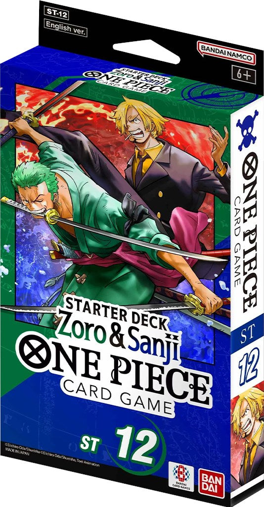 One Piece Card Game: Starter Deck 12: Zoro and Sanji - Starter Deck 12: Zoro and Sanji (ST-12)
