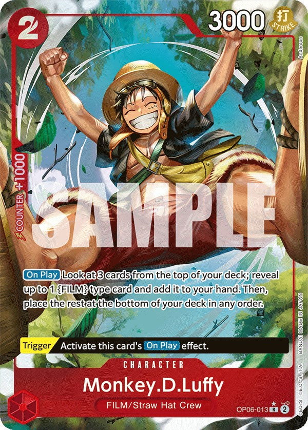 Monkey.D.Luffy (Alternate Art) - OP06-013