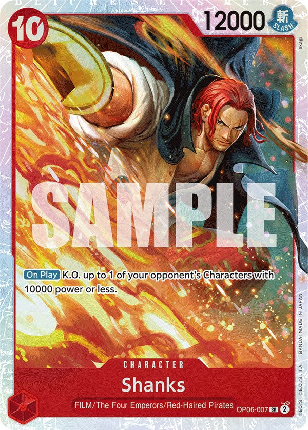 Shanks - OP06-007 - (Wings of the Captain)