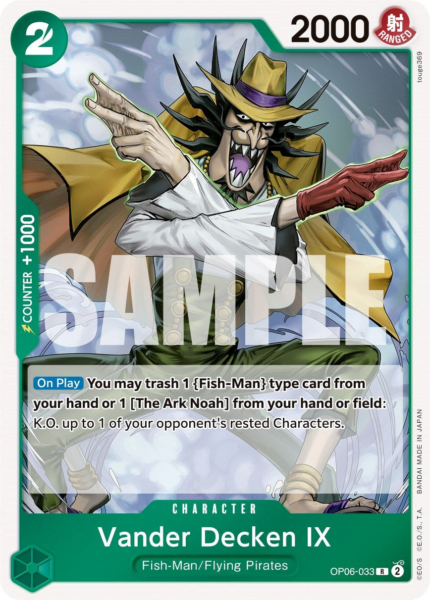 Vander Decken IX - OP06-033 - (Wings of the Captain)
