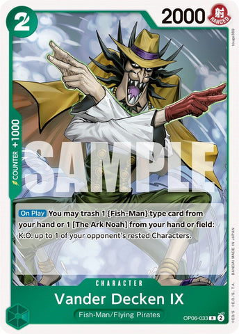 Vander Decken IX - OP06-033 - (Wings of the Captain)