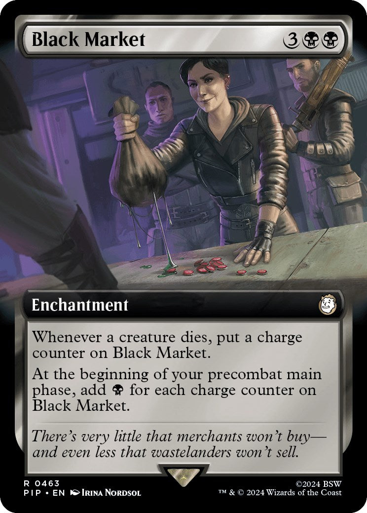 Black Market (Extended Art) - 463 - (Universes Beyond: Fallout)