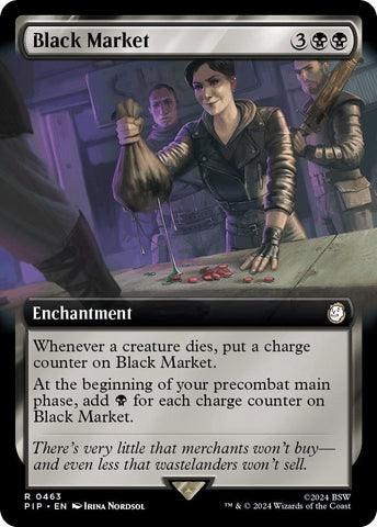 Black Market (Extended Art) - 463 - (Universes Beyond: Fallout)